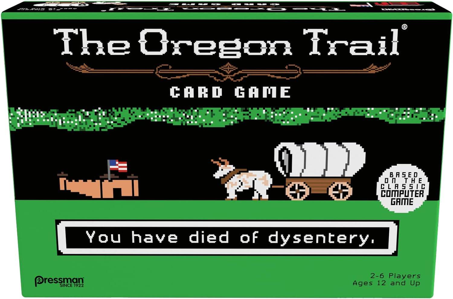 Het Oregon Trail Card -spel