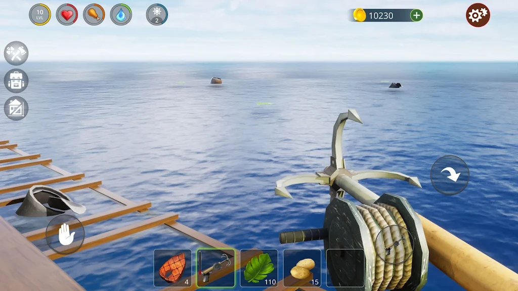 Oceanborn: Survival in Ocean ဖန်သားပြင်ဓာတ်ပုံ 4