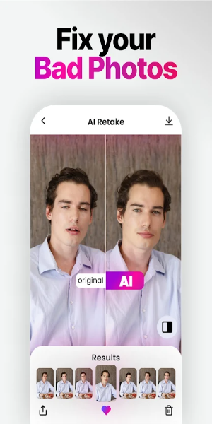 Retake AI ภาพหน้าจอ 1