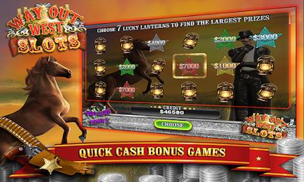 Way Out West Slots Captura de tela 2