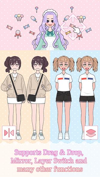 Lily Diary : Jeux d'Habillage Capture d'écran 2