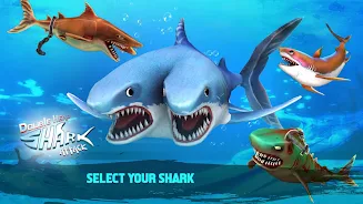 Double Head Shark Attack PVP ภาพหน้าจอ 2