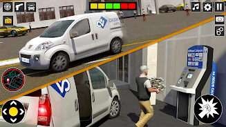 Bank Cash Van Driver Simulator Captura de tela 4