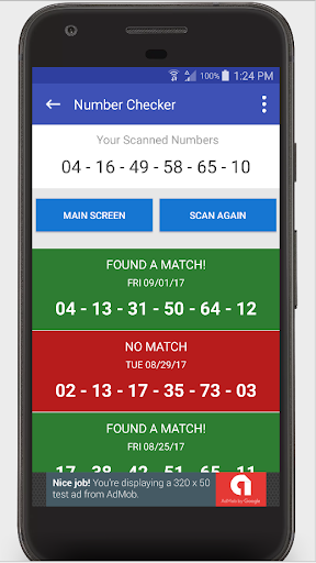 Lottery Ticket Scanner - Pennsylvania Checker Schermafbeelding 3