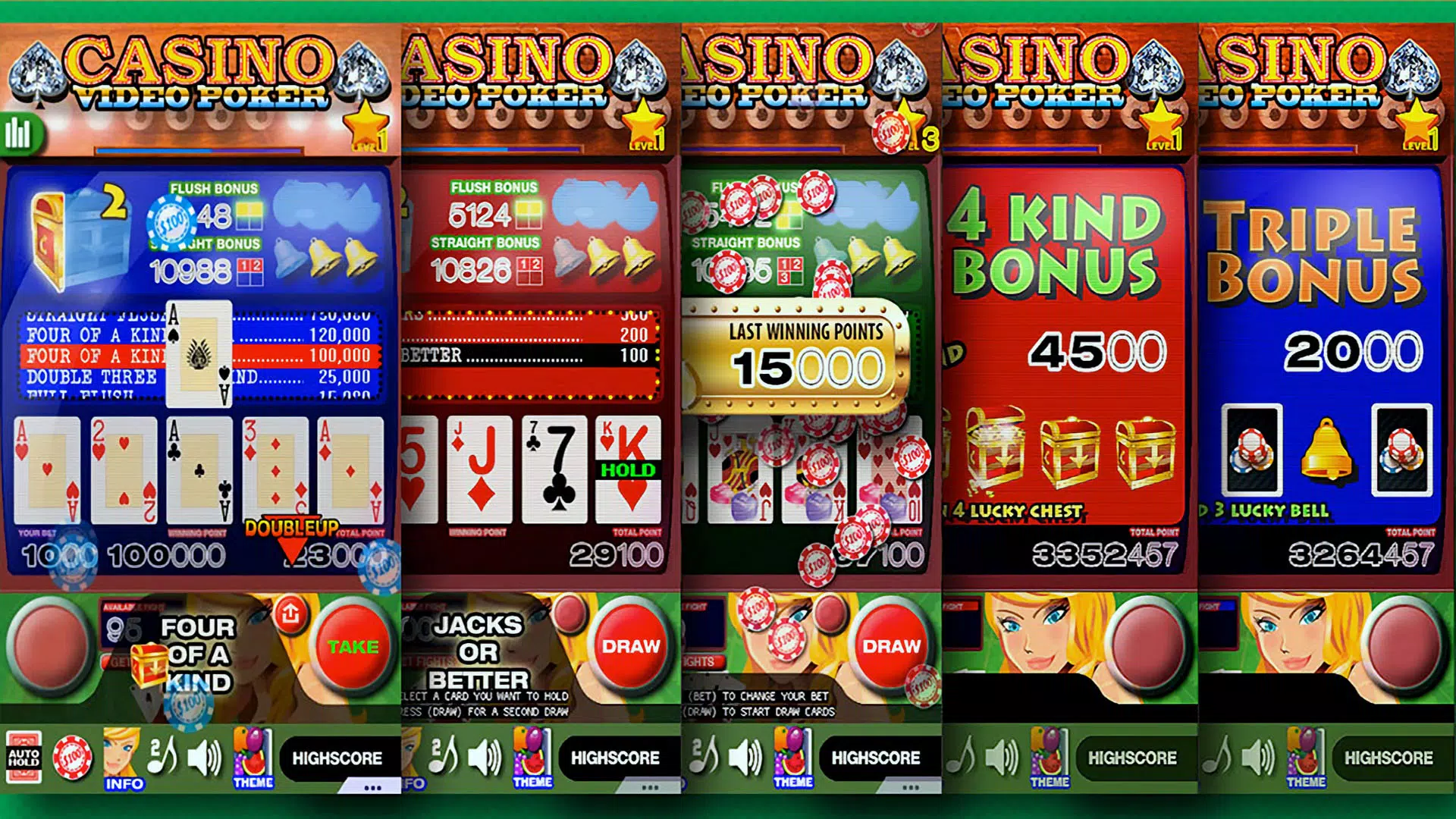 Casino Video Poker Screenshot 4