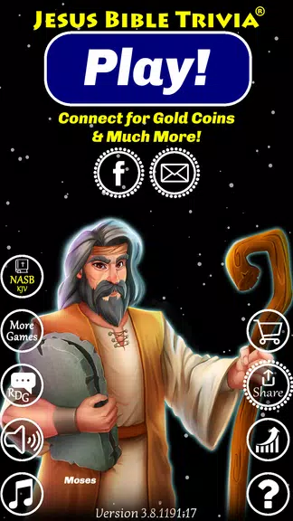 Jesus Bible Trivia Games Quiz Captura de tela 1