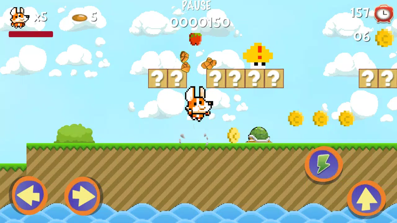 Super Dog Run Jungle Adventure Captura de tela 1