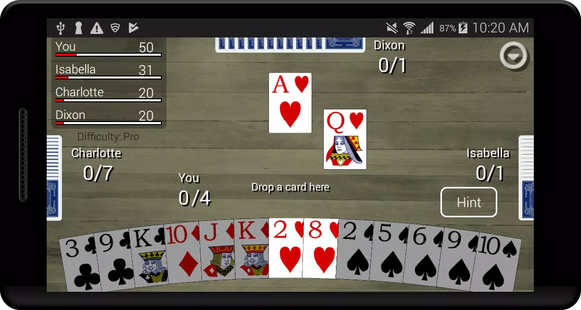 Spades Card Classic Schermafbeelding 4