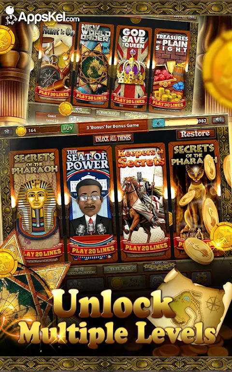 Lost Kingdom Treasure Slots– Las Vegas Casino Game স্ক্রিনশট 3