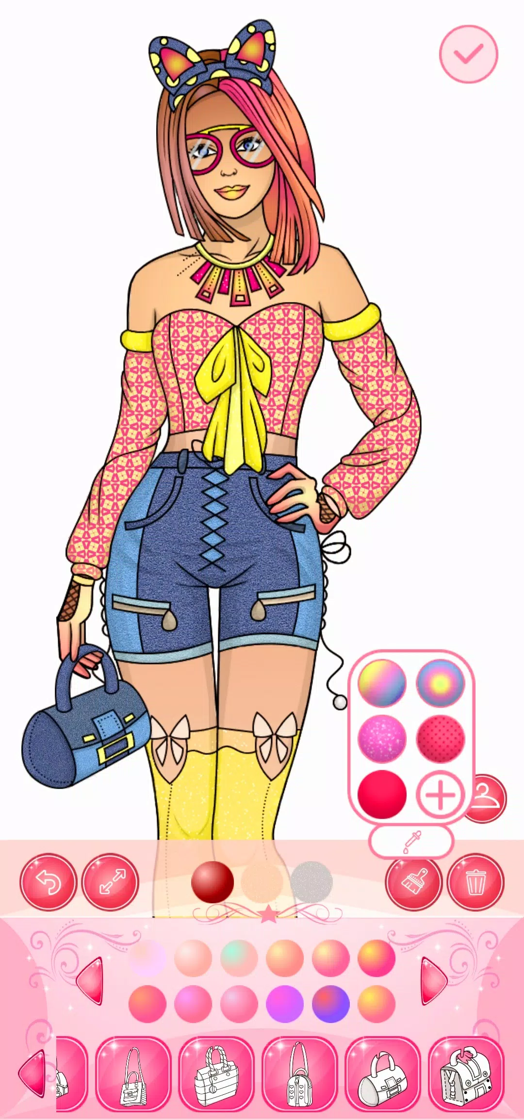 Dress Up Games & Coloring Book Capture d'écran 1