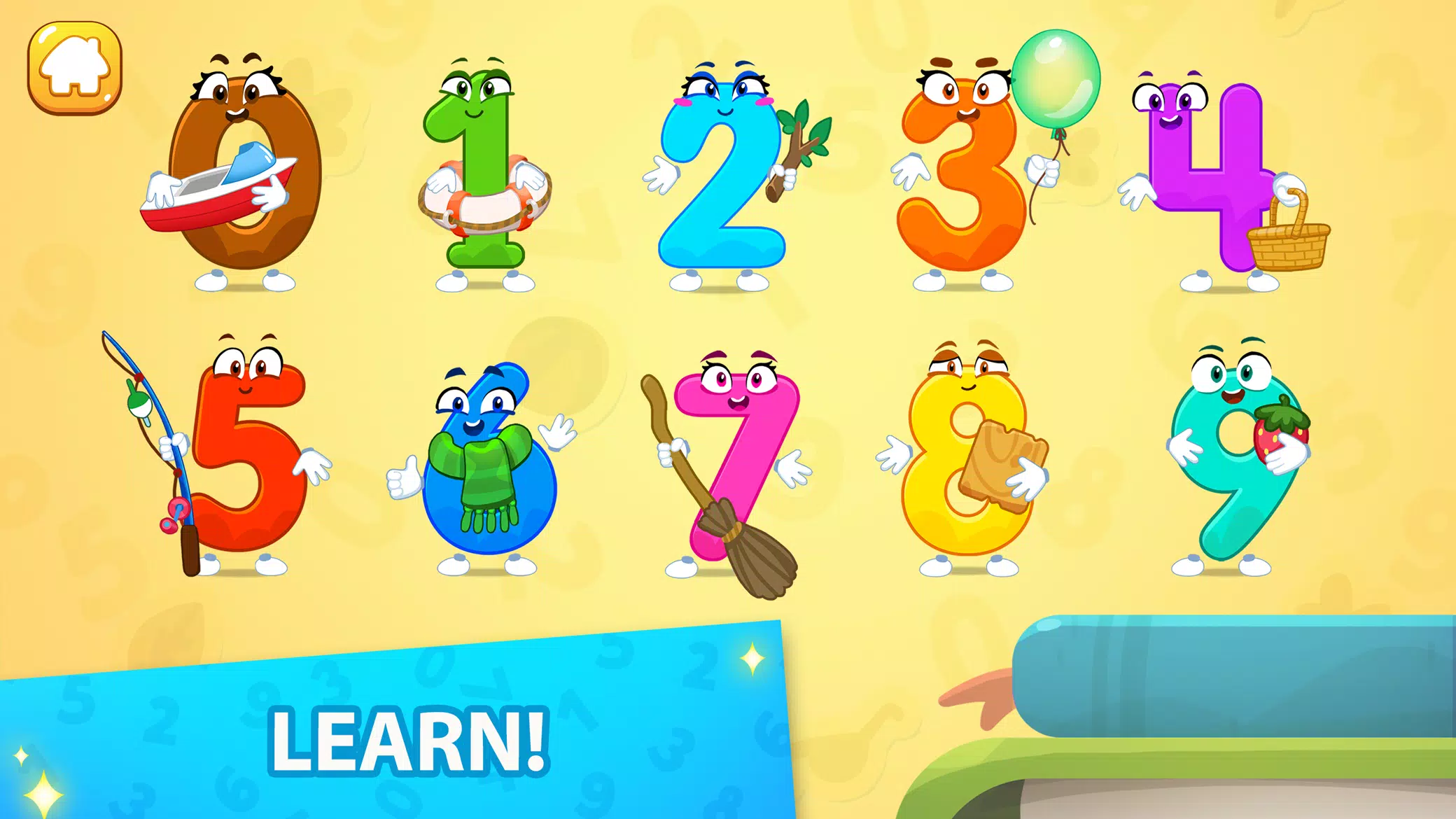 Numbers for kid Learn to count Ekran Görüntüsü 2