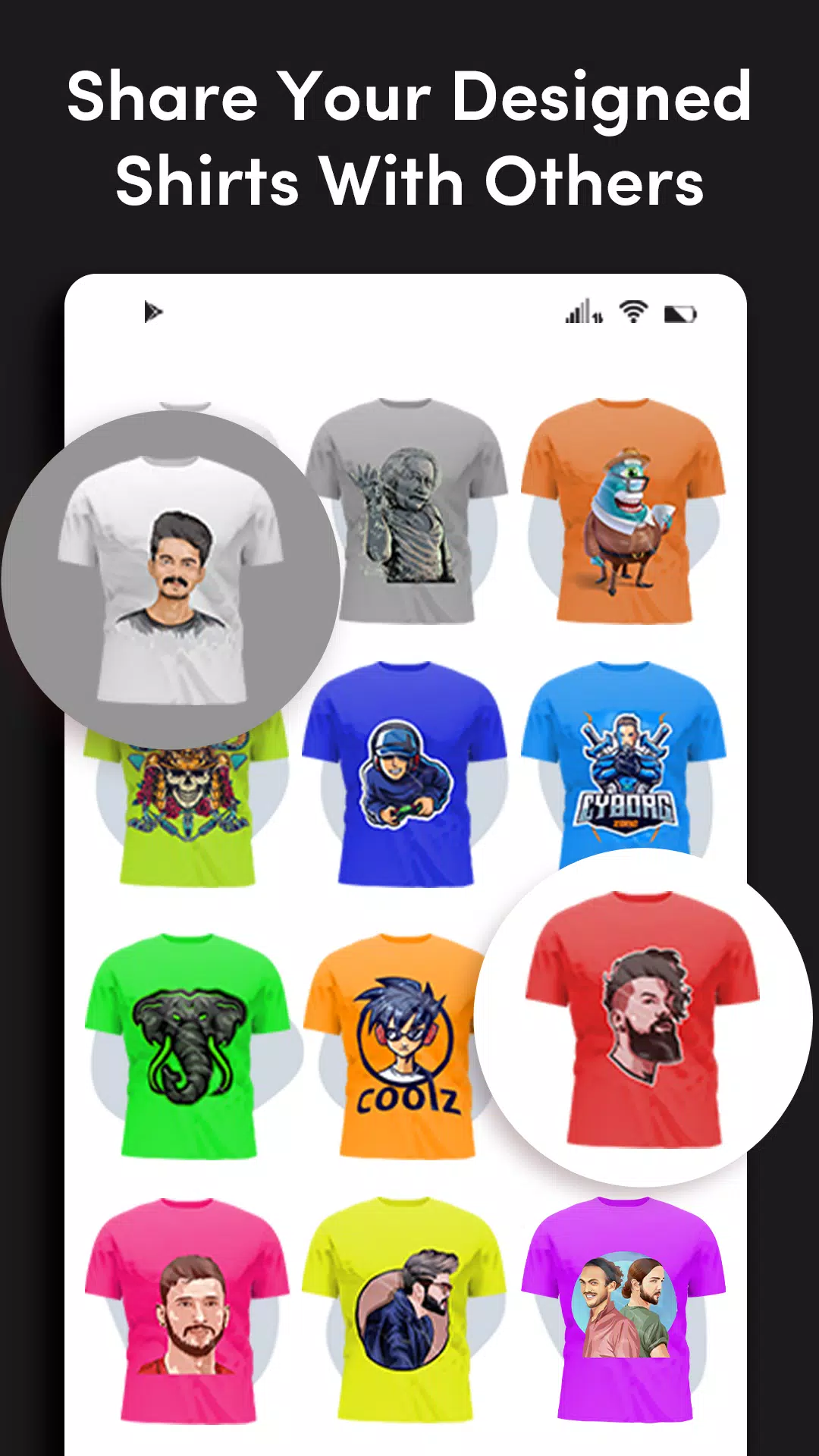 T Shirt Design Maker – YoShirt ภาพหน้าจอ 2