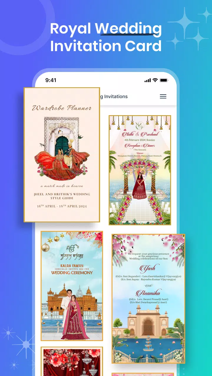 Invitation Maker - Card Design ภาพหน้าจอ 2