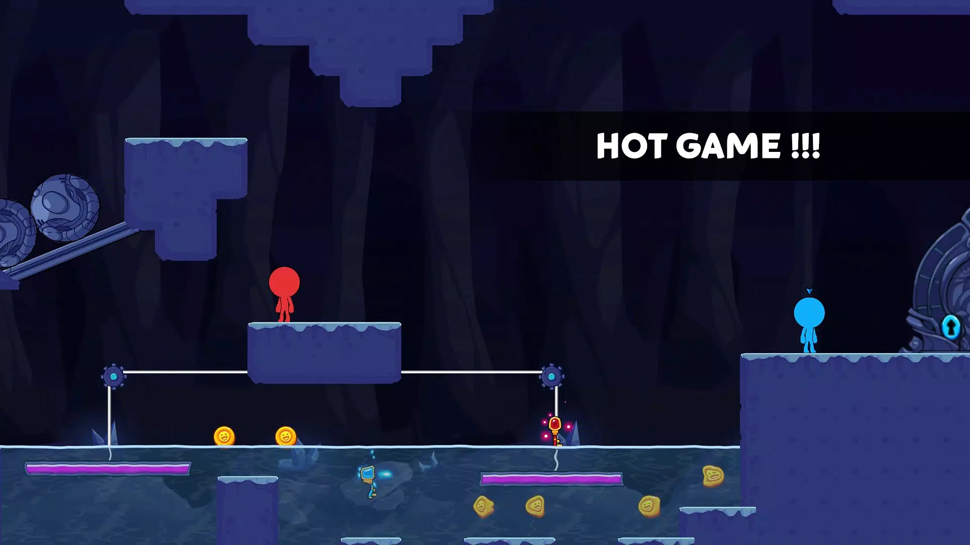 Stick World: Red Blue Journey Capture d'écran 4