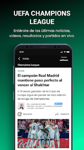 TUDN: TU Deportes Network Captura de pantalla 4