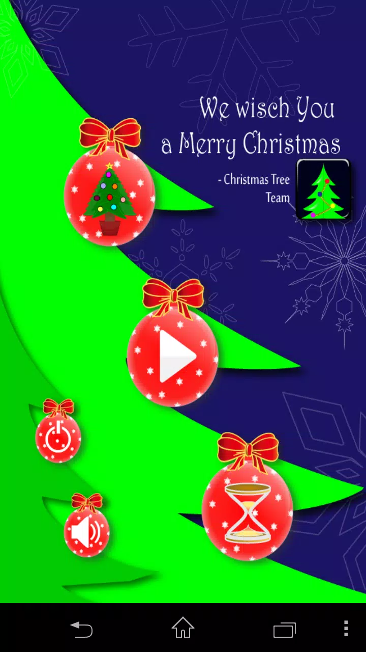 Christmas Tree puzzle Captura de pantalla 1