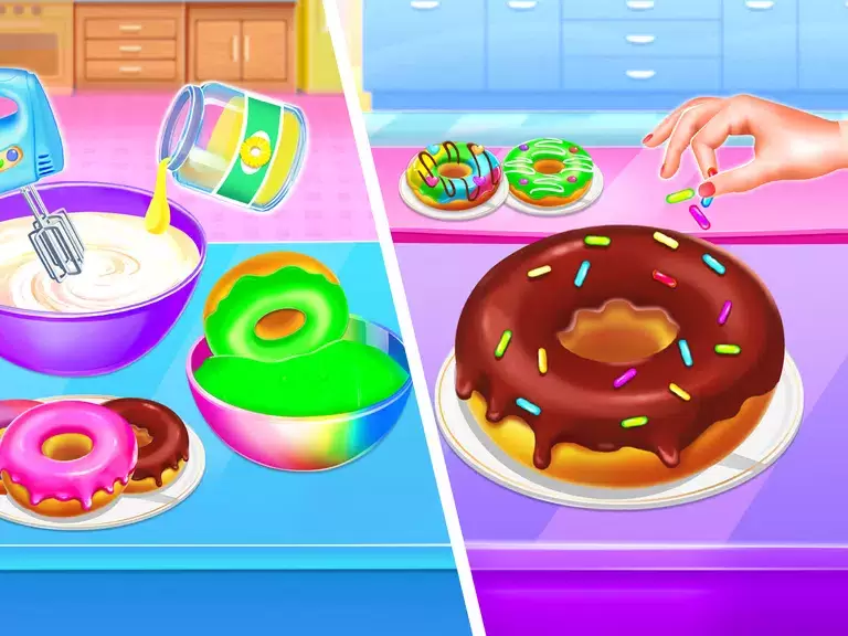 Make Donuts Game - Donut Maker Capture d'écran 1