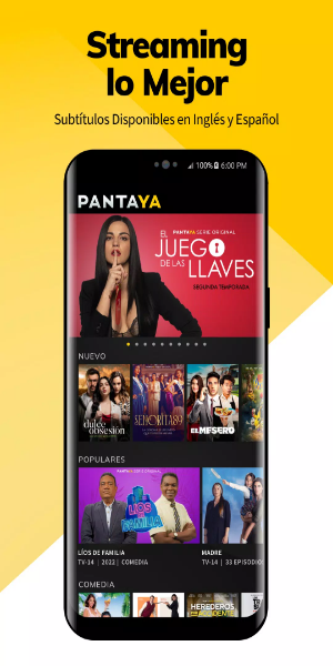 Pantaya - Streaming in Spanish Ekran Görüntüsü 1