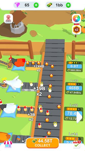 Idle Egg Factory Mod Ảnh chụp màn hình 1