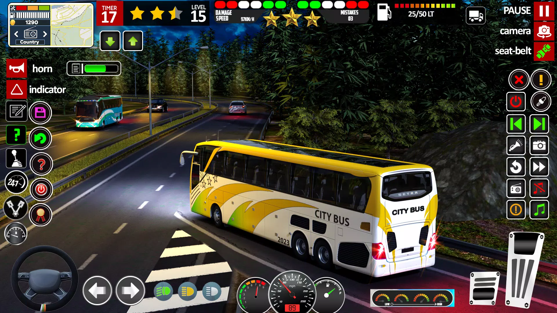 Bus Games City Bus Simulator スクリーンショット 4