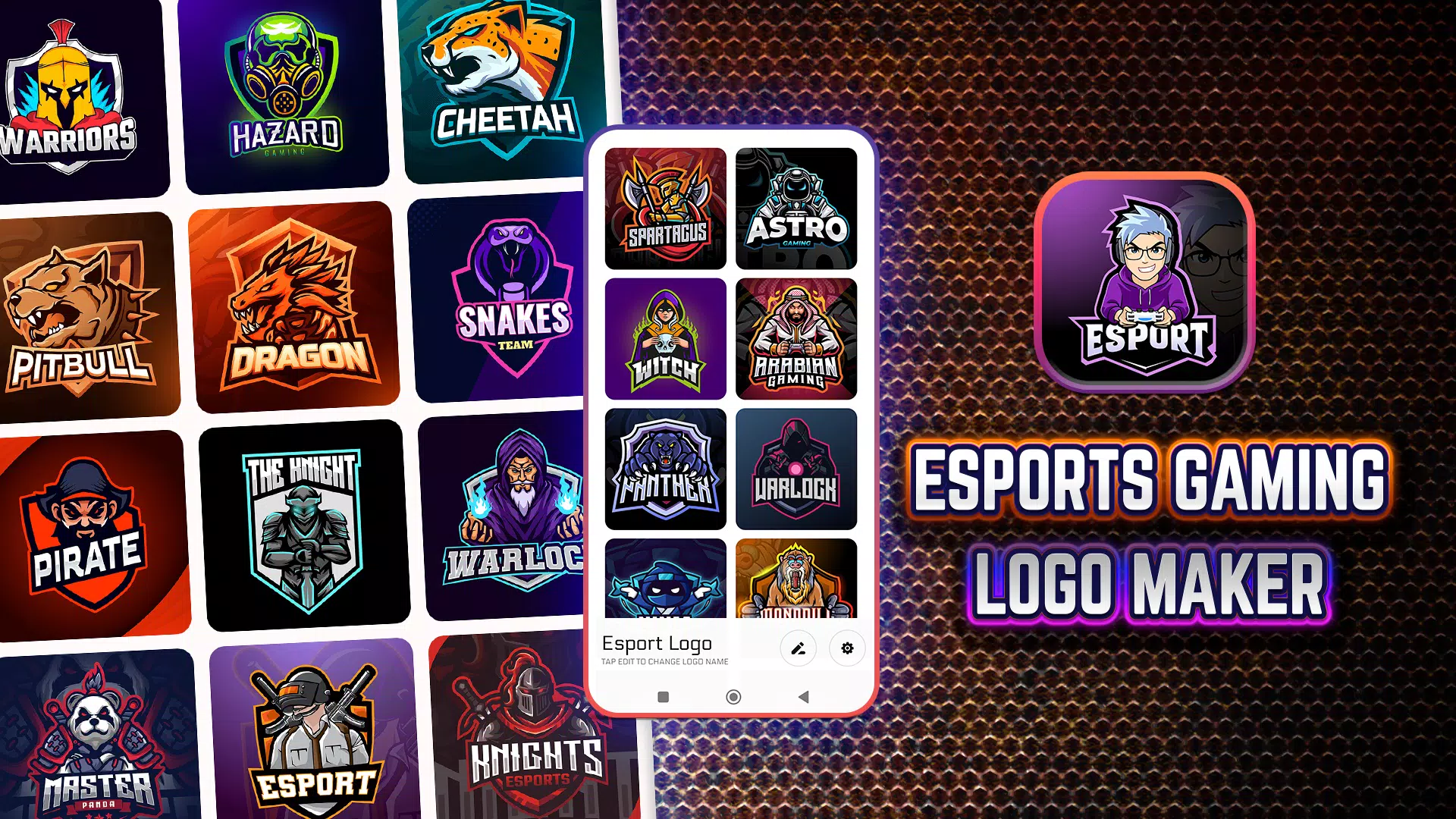 Esports Logo Gaming Logo Maker Ảnh chụp màn hình 1