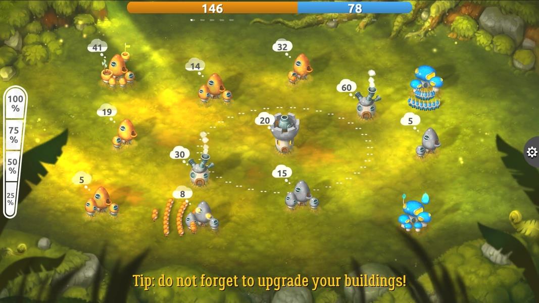 Mushroom Wars 2: RTS Strategy Capture d'écran 2