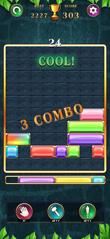 Block Puzzle Jewel Drop Blast Tangkapan skrin 3