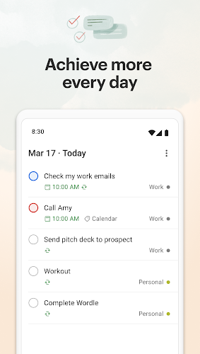 Todoist: Agenda y calendario Captura de pantalla 2