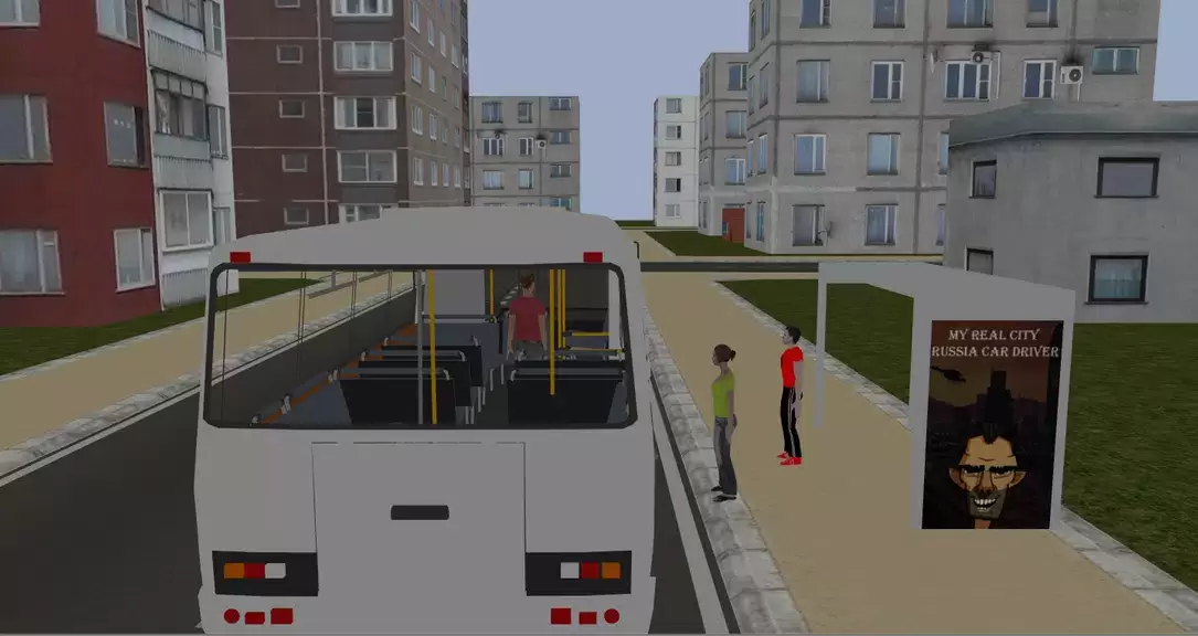 Russian Bus Simulator 3D Ảnh chụp màn hình 1