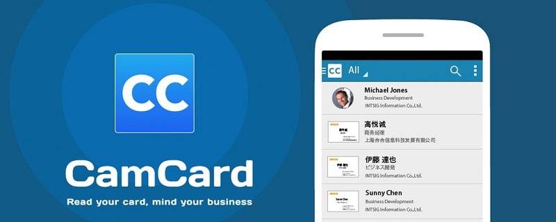 CamCard Tangkapan skrin 1