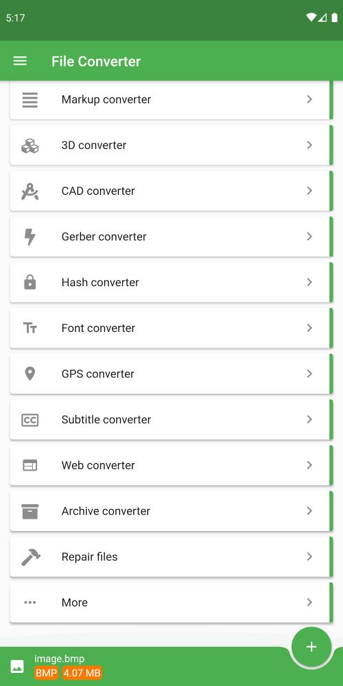 File Converter Capture d'écran 2