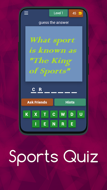 Sports Quiz Screenshot 1