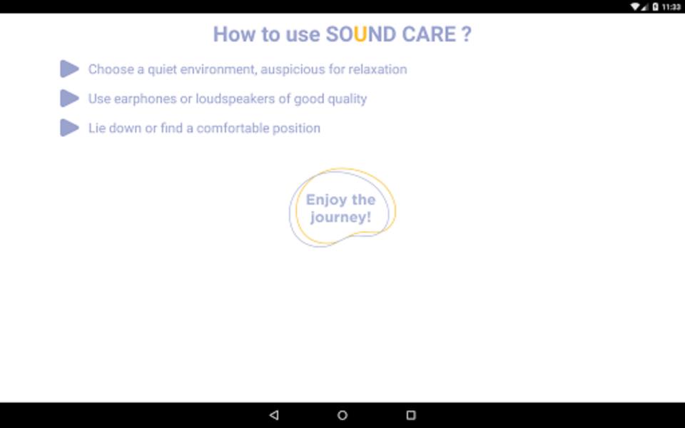 SOUND CARE Screenshot 3