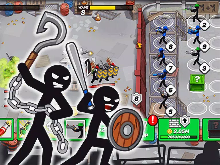 Stickman Defenders: Stick War Screenshot 4