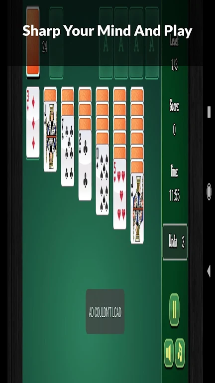 CLASSIC SOLITAIRE GAME -SIMPLE SOLITAIRE GAME EVER Captura de tela 2