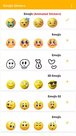 Emoji Stickers WASticker スクリーンショット 2