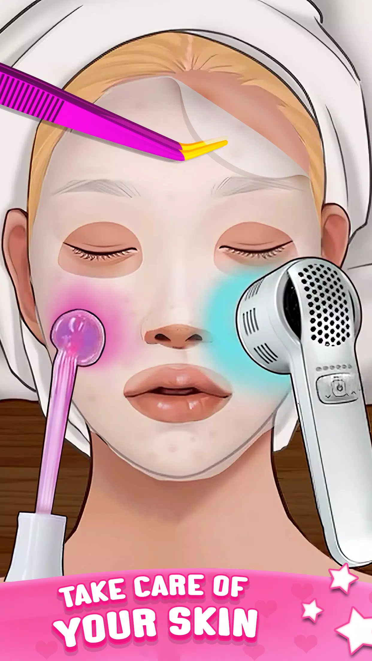 ASMR Doctor Game: Makeup Salon应用截图第4张