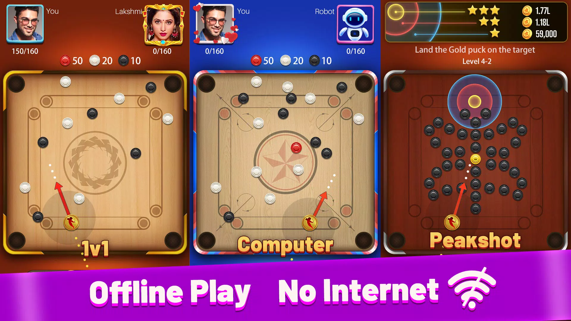 Carrom Meta Captura de pantalla 2
