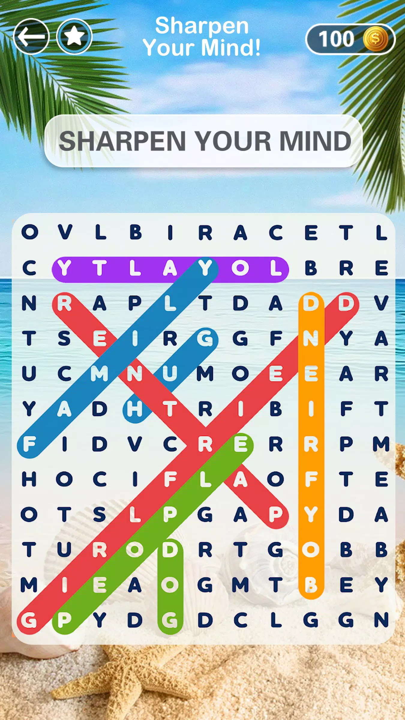 Otium Word: Word Search Screenshot 1