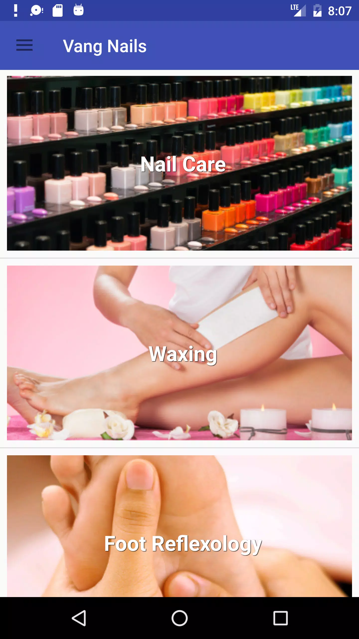 Vang Nails - Demo应用截图第2张