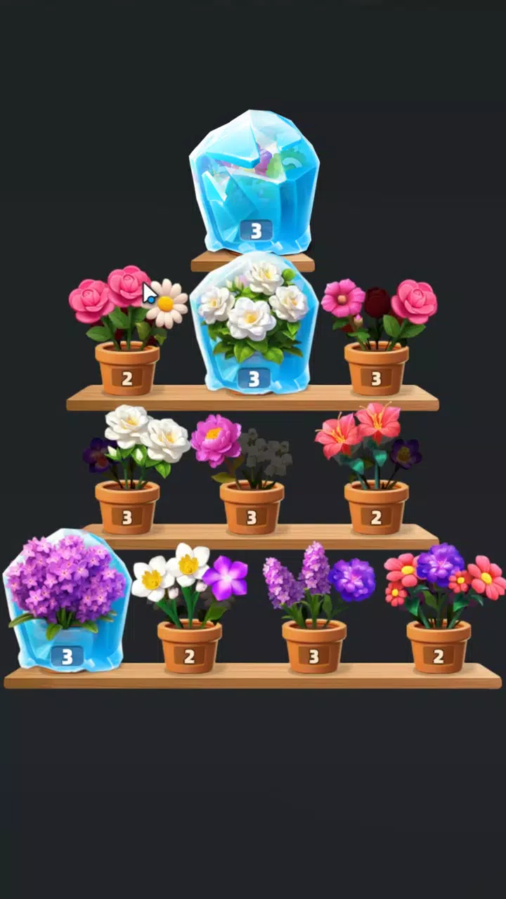 Floral Sort 3D 스크린샷 3