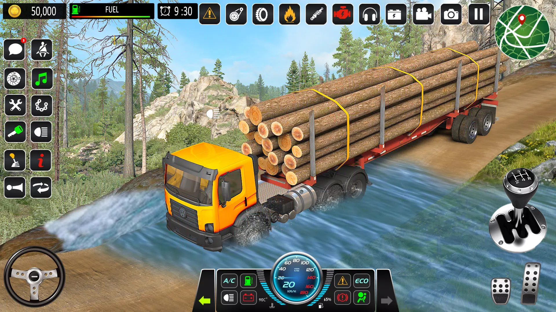 Mountain Truck Driving Games Capture d'écran 3