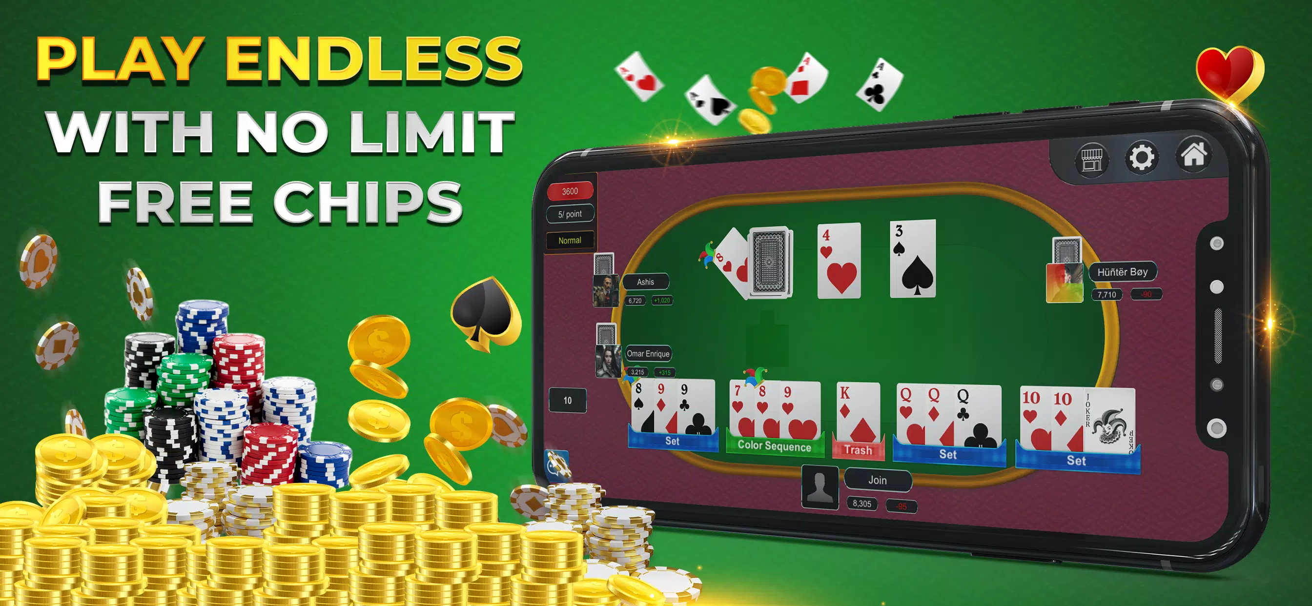 Rummy Online Casino应用截图第2张