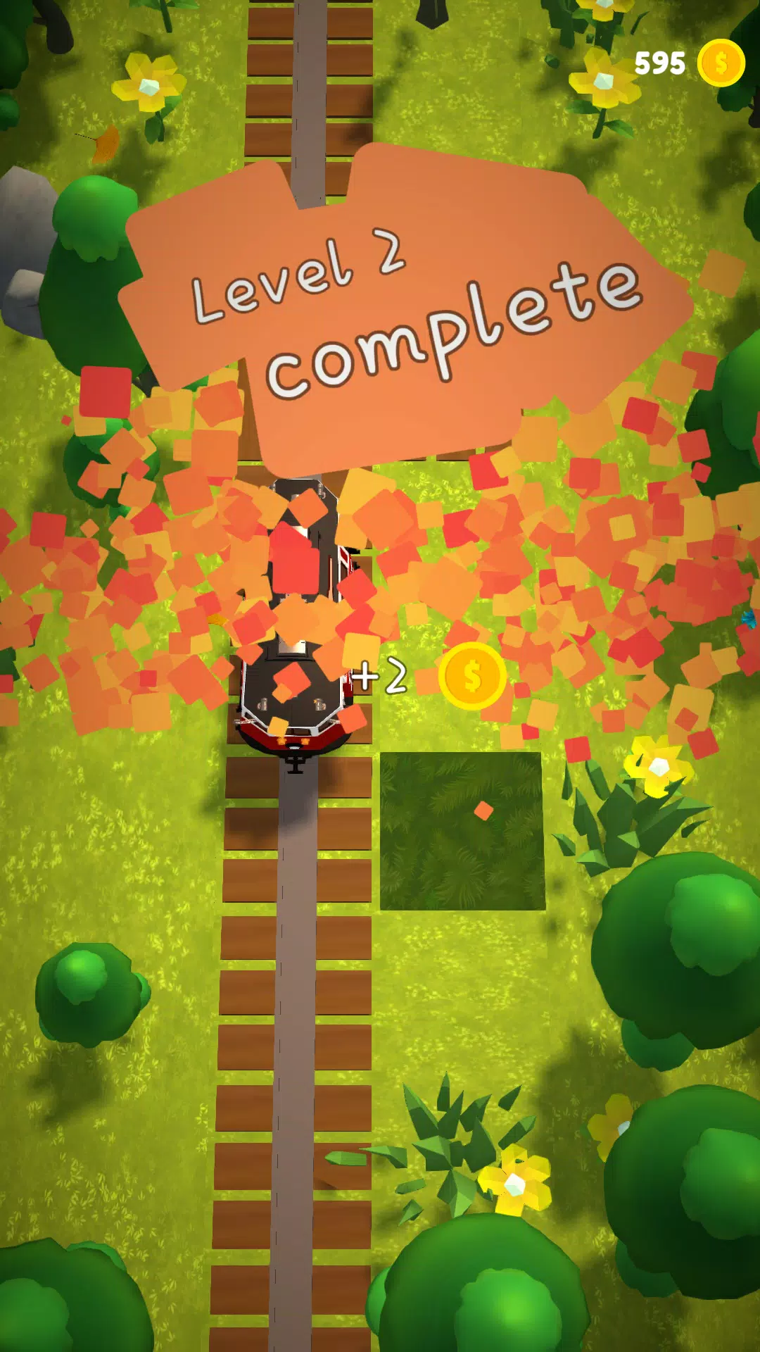 The train rushes forward Screenshot 3