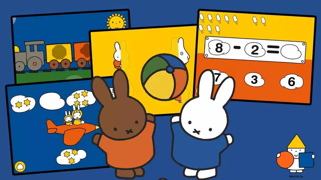 Miffy - Educational kids game Tangkapan skrin 3