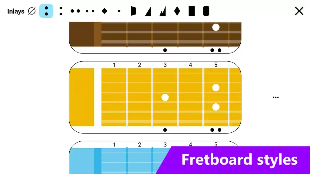 Guitar Fretboard: Scales Tangkapan skrin 4