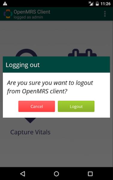 OpenMRS Android Client Screenshot 3