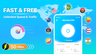 Fast VPN Ultra Fast Proxy VPN Screenshot 3