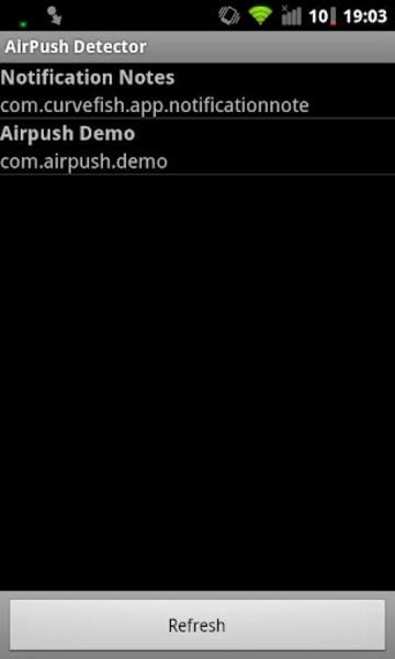 AirPush Detector ภาพหน้าจอ 1