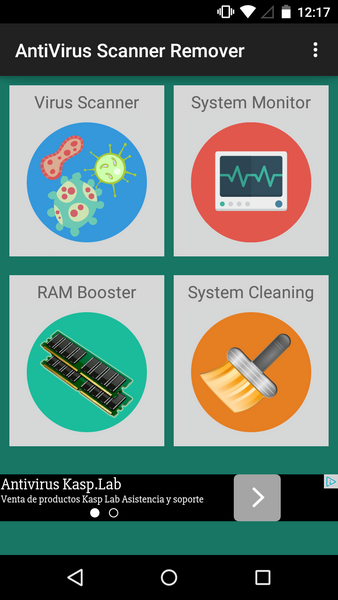 AntiVirus Scanner Remover Captura de pantalla 4